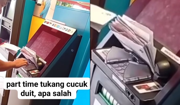 [Watch] ‘Many People Waiting Lah': Uncle Hogs ATM Machine, Gets Scolded