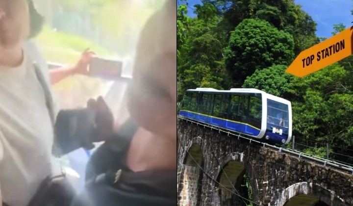 [Watch] Chinese Tourists Turn Penang Cable Car Into Battle Royale Over Perfect Photo Spot