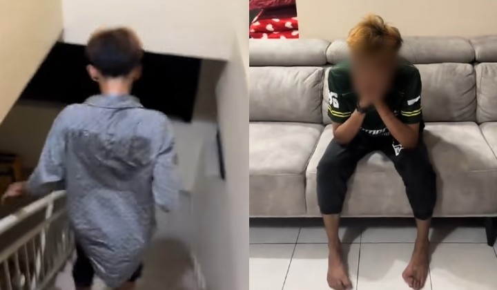 [Watch] Penang Burglar's Epic Fail: Casually Strolls Past Confronting Homeowner, Bolts At Back Door, Then Returns For Forgotten Loot
