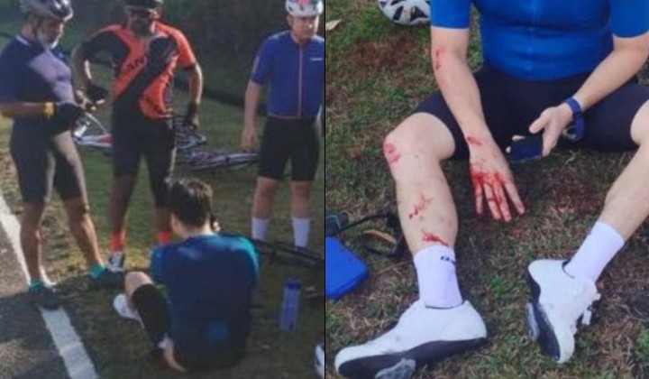 Cyclist Left Bleeding On Roadside After Hit-and-Run On Guthrie Highway