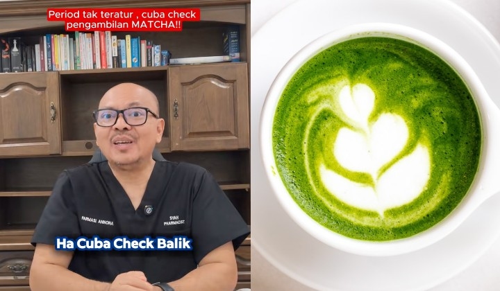 [Watch] Malaysian Pharmacist Warns Excessive Matcha Consumption Could Disrupt Women's Menstrual Cycles