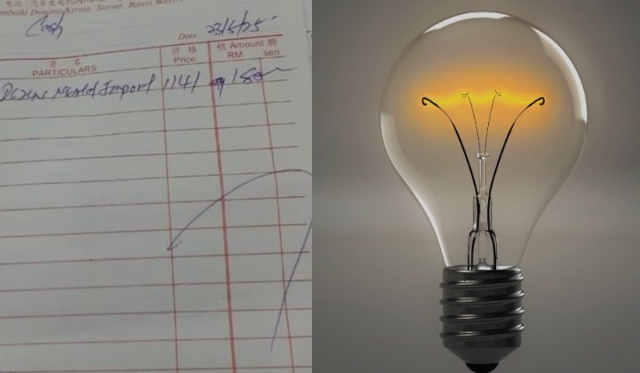 Malaysian Employee Turns RM8 Light Bulb Into RM180 Company Expense Scam