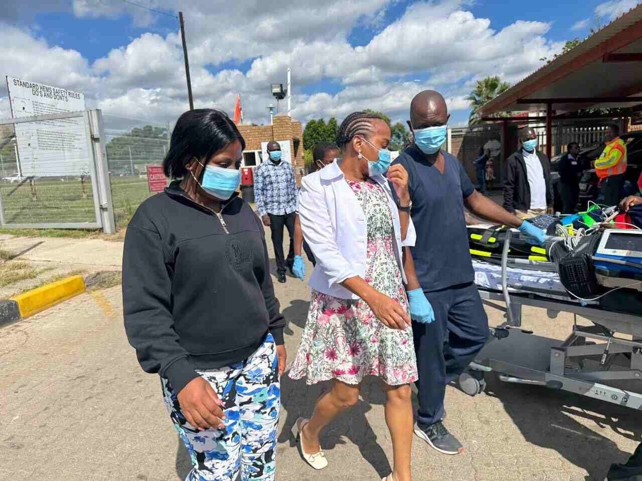 South African patient airlifted after 'healthcare failure' in Zimbabwe