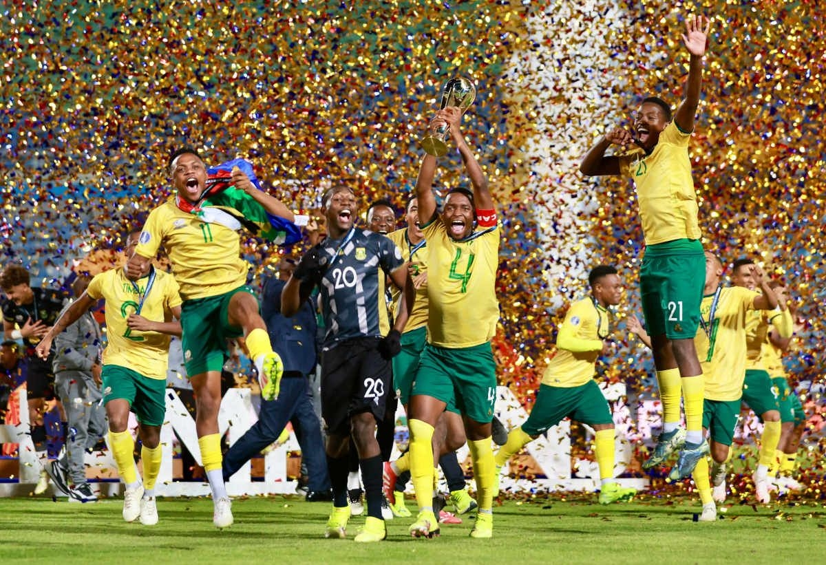 South Africa's Amajita's stun Morocco to win first ever U20 AFCON title