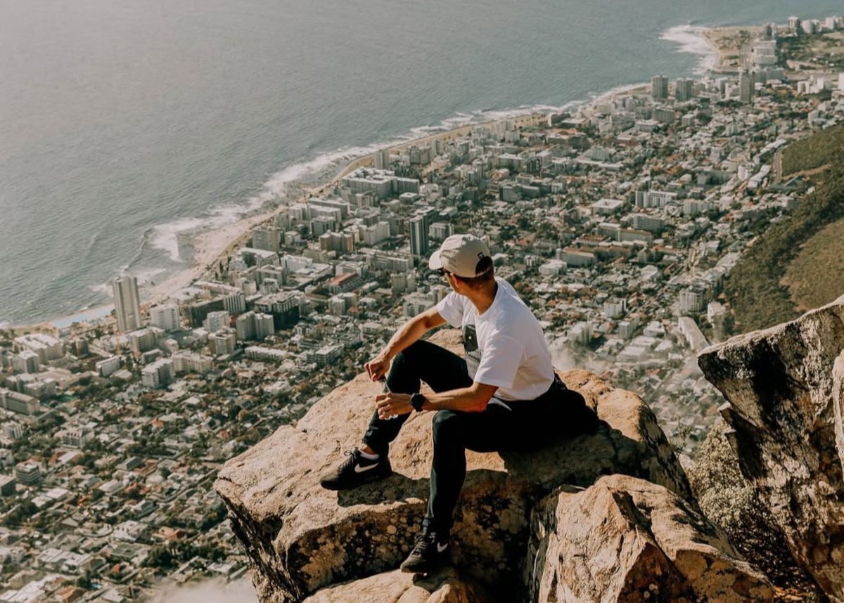Top DJ Armin van Buuren climbs Lion's Head