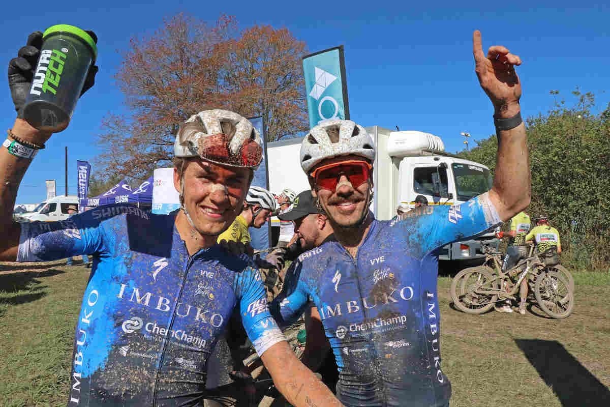 Imbuko ChemChamp and Safari Essence Titan Racing take Stage 1 wins at sani2c