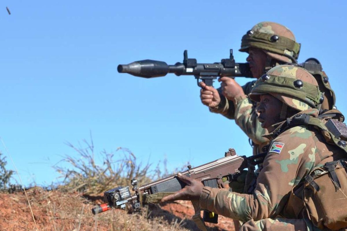 Withdrawal of SANDF troops from DRC slow, but 'on track'