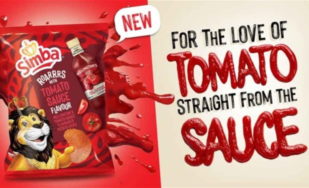 Have you spotted Simba's new Wellington's Tomato Sauce-flavoured chips on SA shelves?