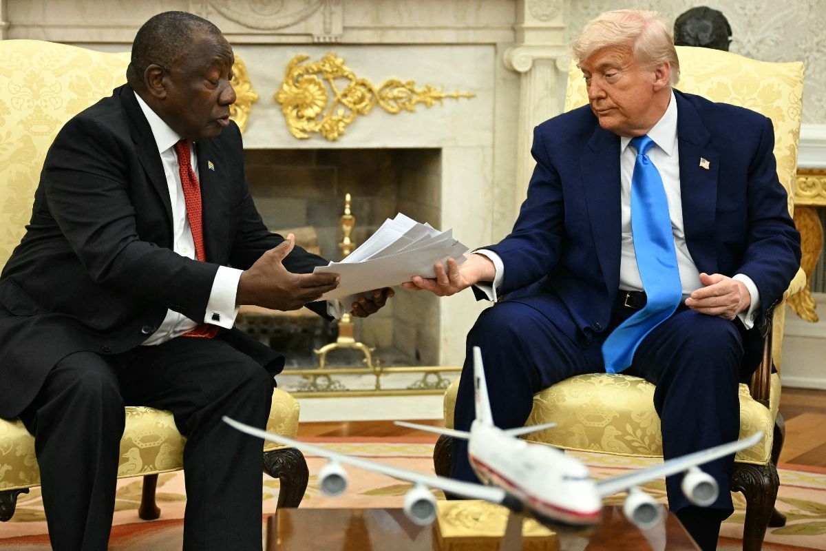 BUSHWHACKED! How Trump's sneaky sortie against Ramaphosa went down