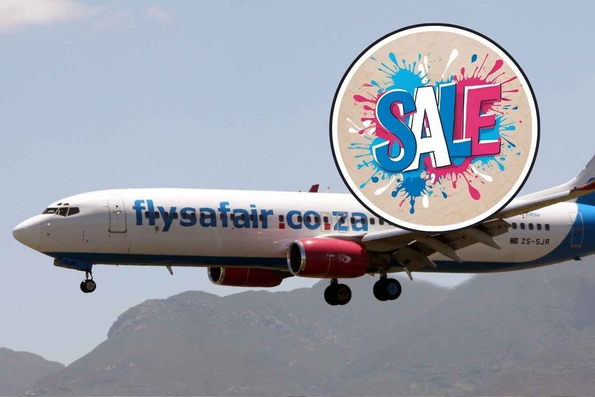 FlySafair's 'Lekker R11 Sale' kicks off NOW