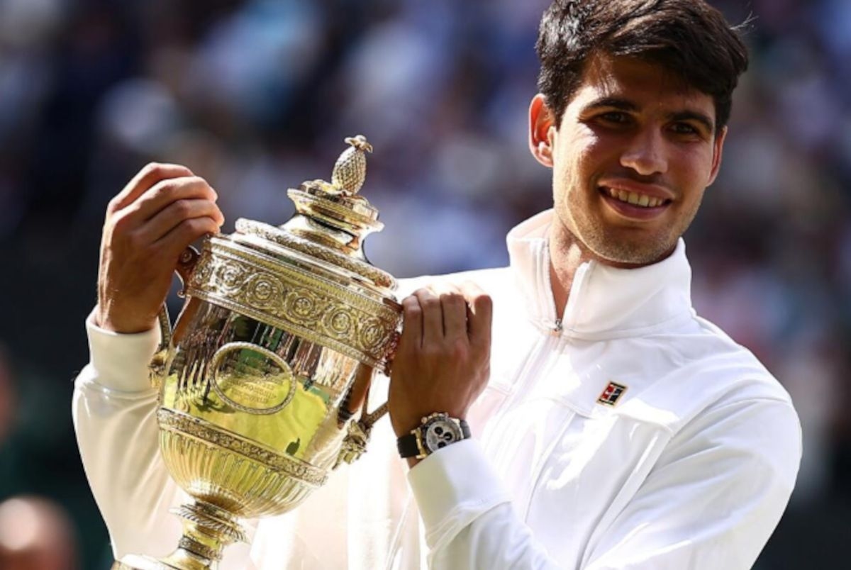 Carlos Alcaraz starts Wimbledon title defence against Italian foe