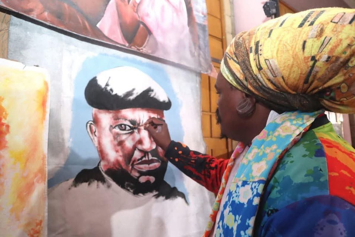 Rasta faces fresh backlash over controversial new portrait of Presley Chweneyagae