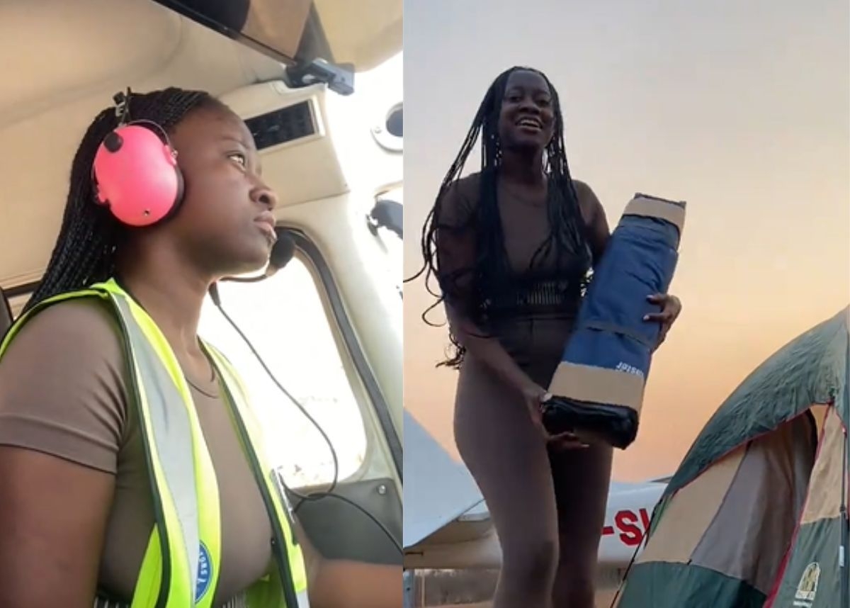 EISH WENA: Woman flies plane to camping trip, TikTok fans left speechless [Video]
