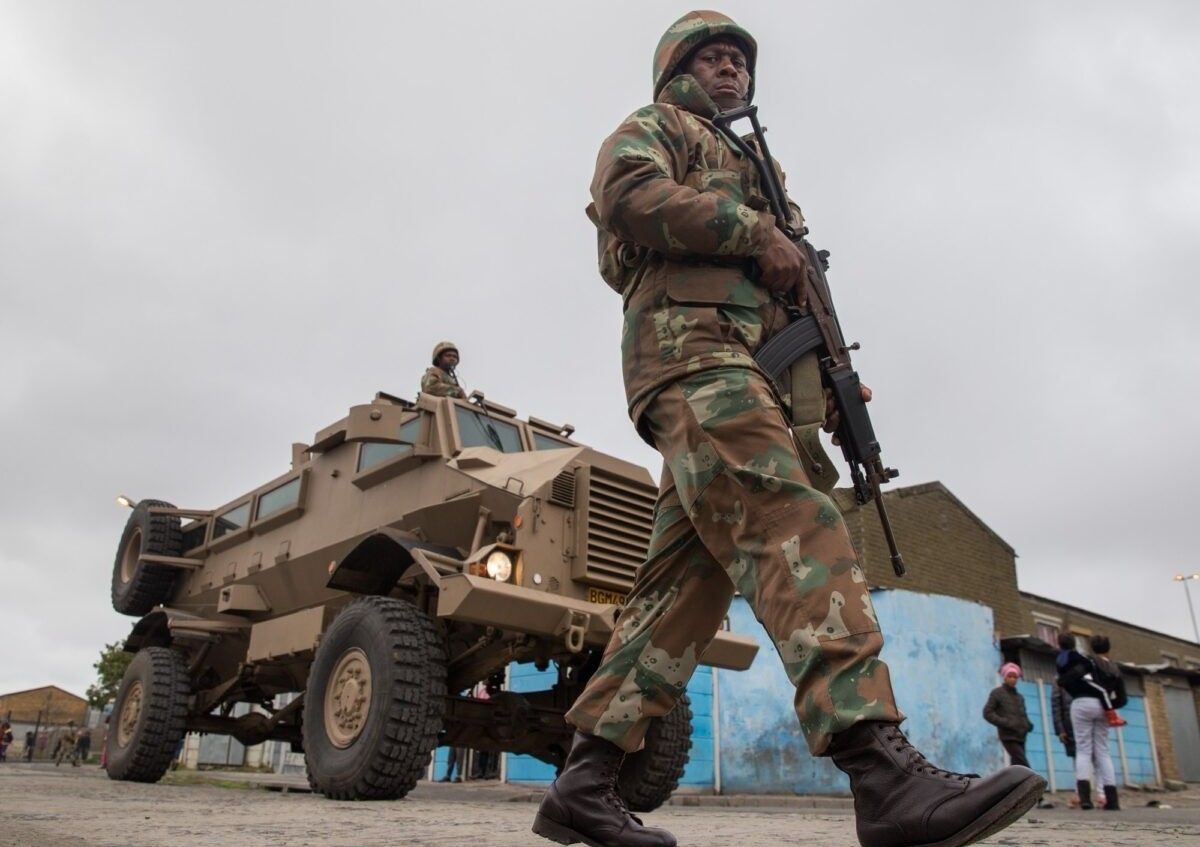 Two SANDF officials arrested for murder of a police officer