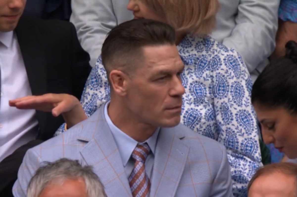 John Cena spotted in Royal Box at Wimbledon