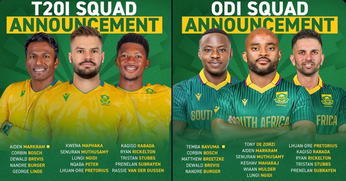 What time do Proteas play Australia on Sunday?