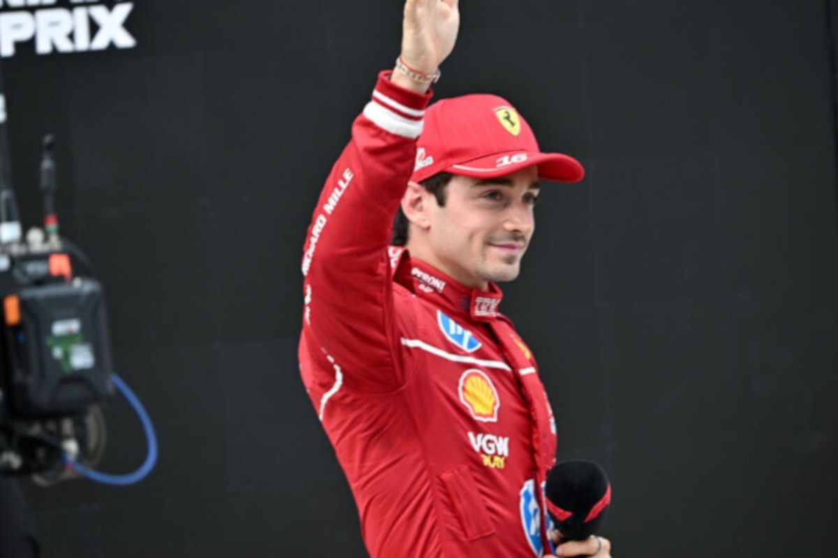 Charles Leclerc ends Ferrari barren run with stunning pole in Hungary