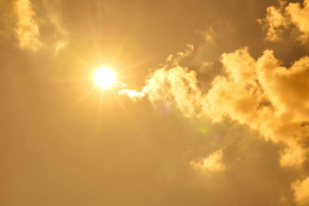 Hot weather is expected in Gauteng under a high-pressure system