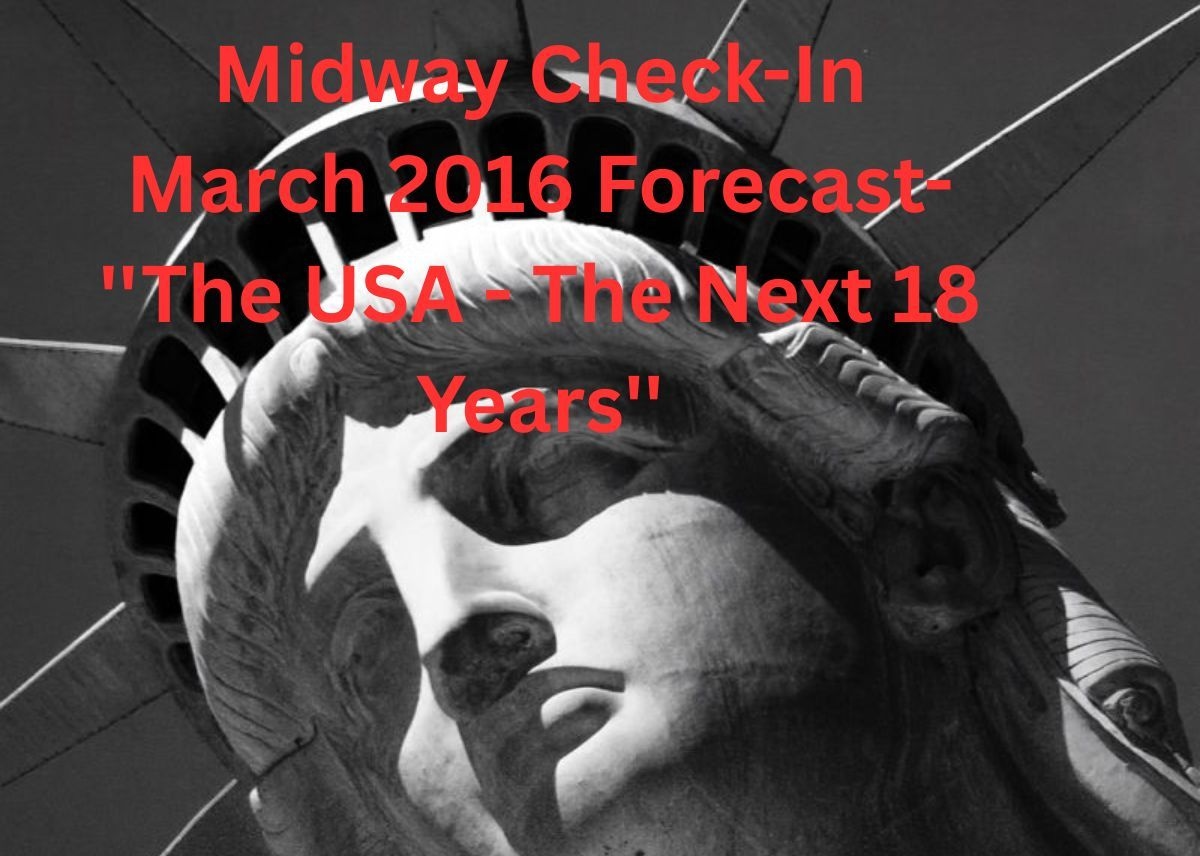 Warren Hammond's Personal View: March 2016 Forecast 'The USA - The next 18 years' at the halfway mark