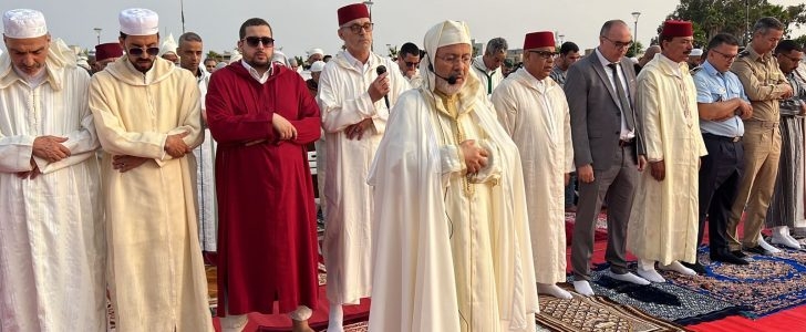 بالصور مراسيم صلاة عيد الأضحى 1446 بمصلى مدينة تيفلت