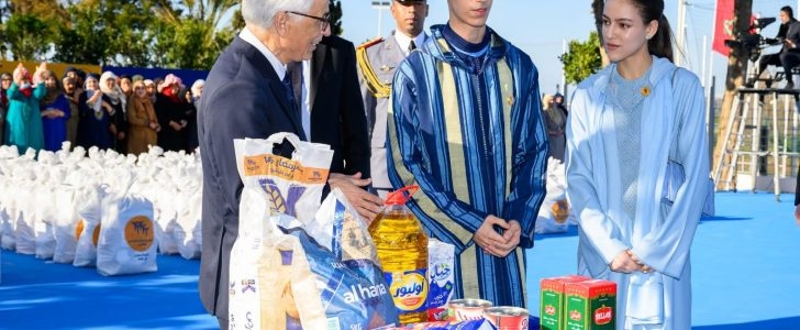 بتعليمات ملكية سامية،ولي العهد الأمير مولاي الحسن الأميرة للا خديجة يعطيان بالرباط انطلاقة العملية الوطنية 'رمضان 1446'