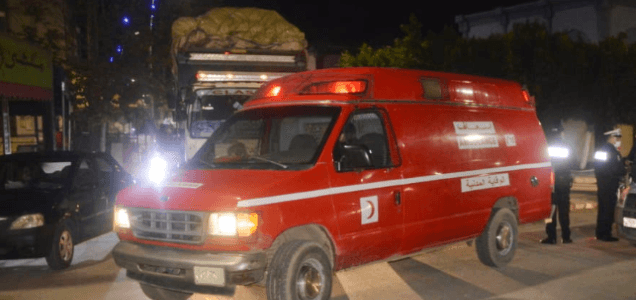 إصابة شخصين إثر صدمهما من طرف سيارة بمدينة تيفلت