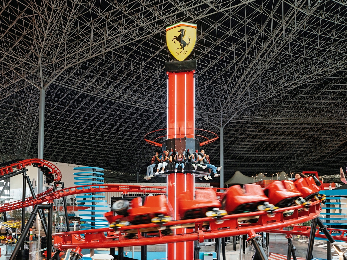 Ferrari World Abu Dhabi's new ride will break four world records