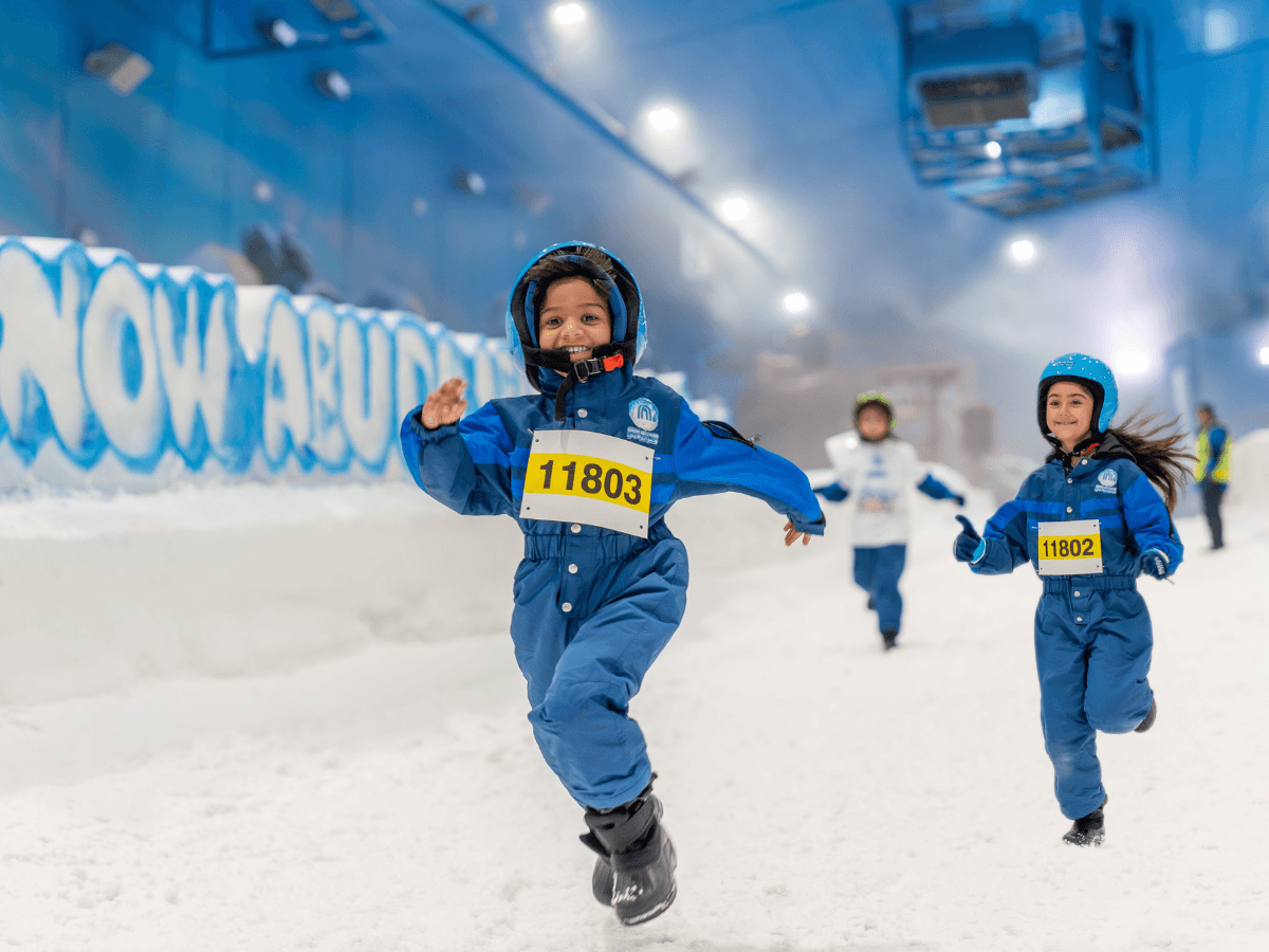 Snow Abu Dhabi is throwing a fun run for kiddos