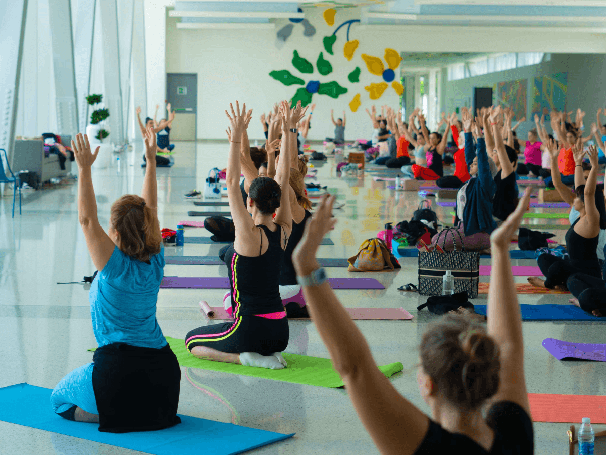 There's so much cool free stuff happening at The Galleria for Global Wellness Day