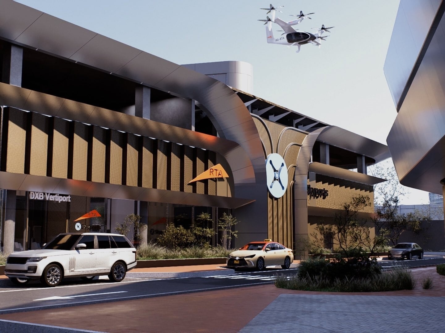 Dubai's first flying taxi vertiport to be completed at DXB in early 2026