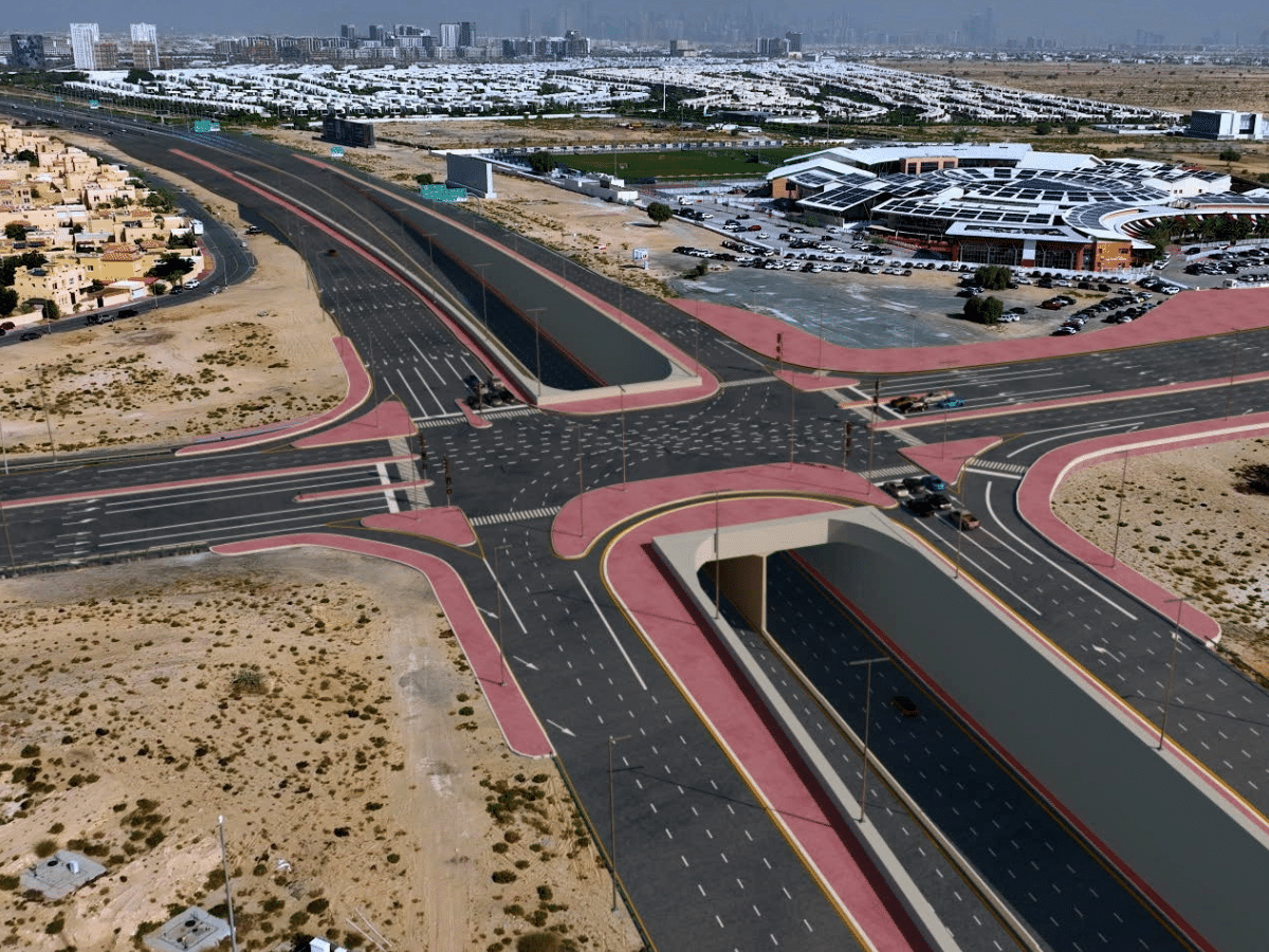 The Umm Suqeim Street development is now 70 percent complete