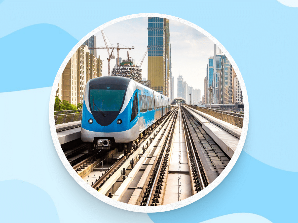 Dubai Metro Blue Line station locations revealed