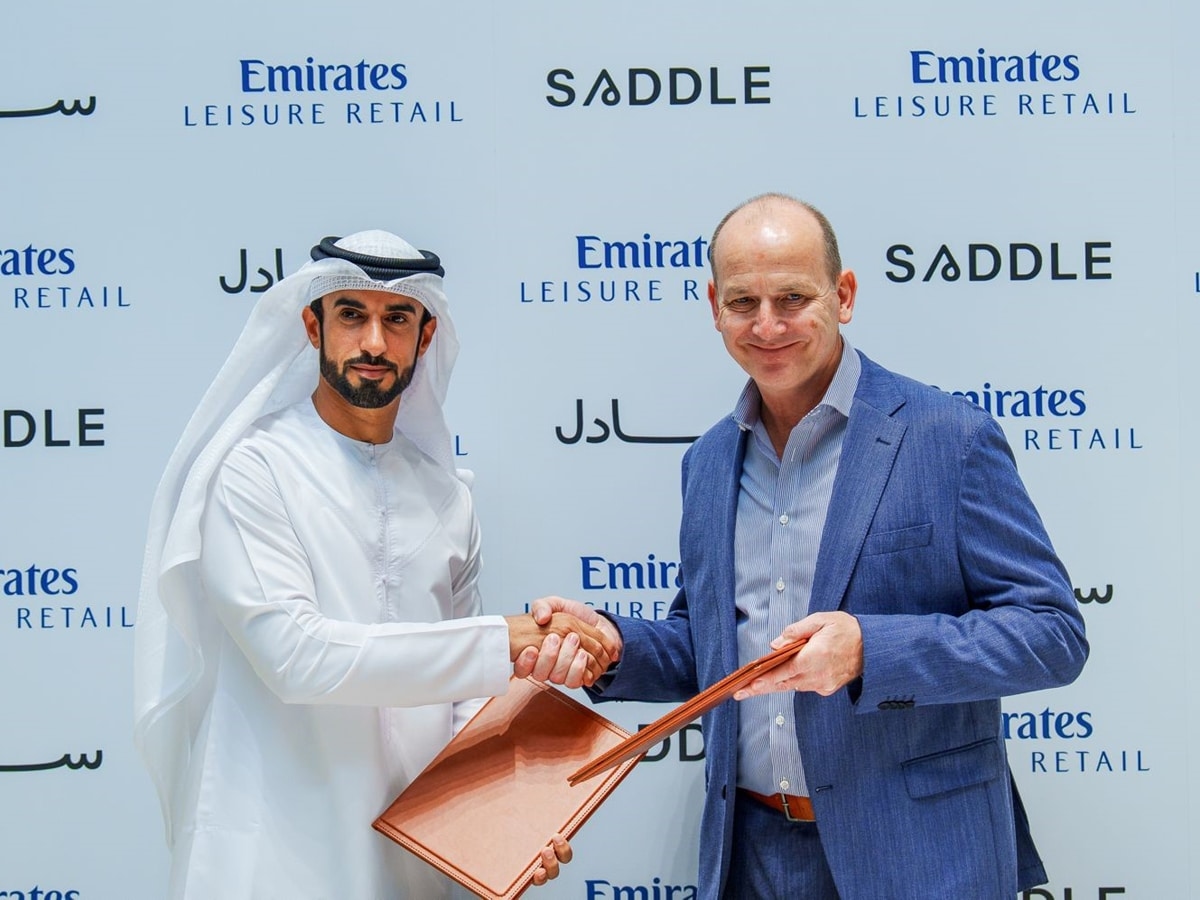 Now arriving at DXB Terminal 3: Emirati coffee shop Saddle