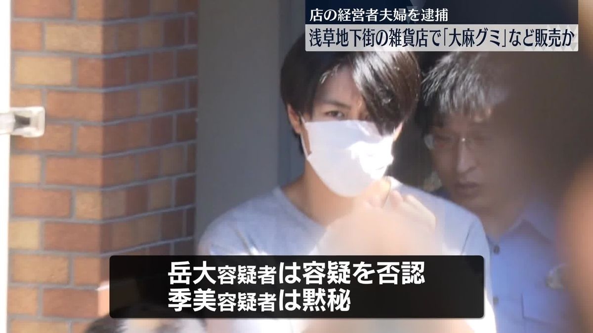 Asakusa store owners accused of possessing marijuana with intent to sell