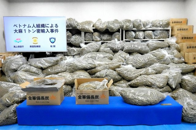 Pot bust! Three Vietnamese arrested after record 1-ton marijuana seizure