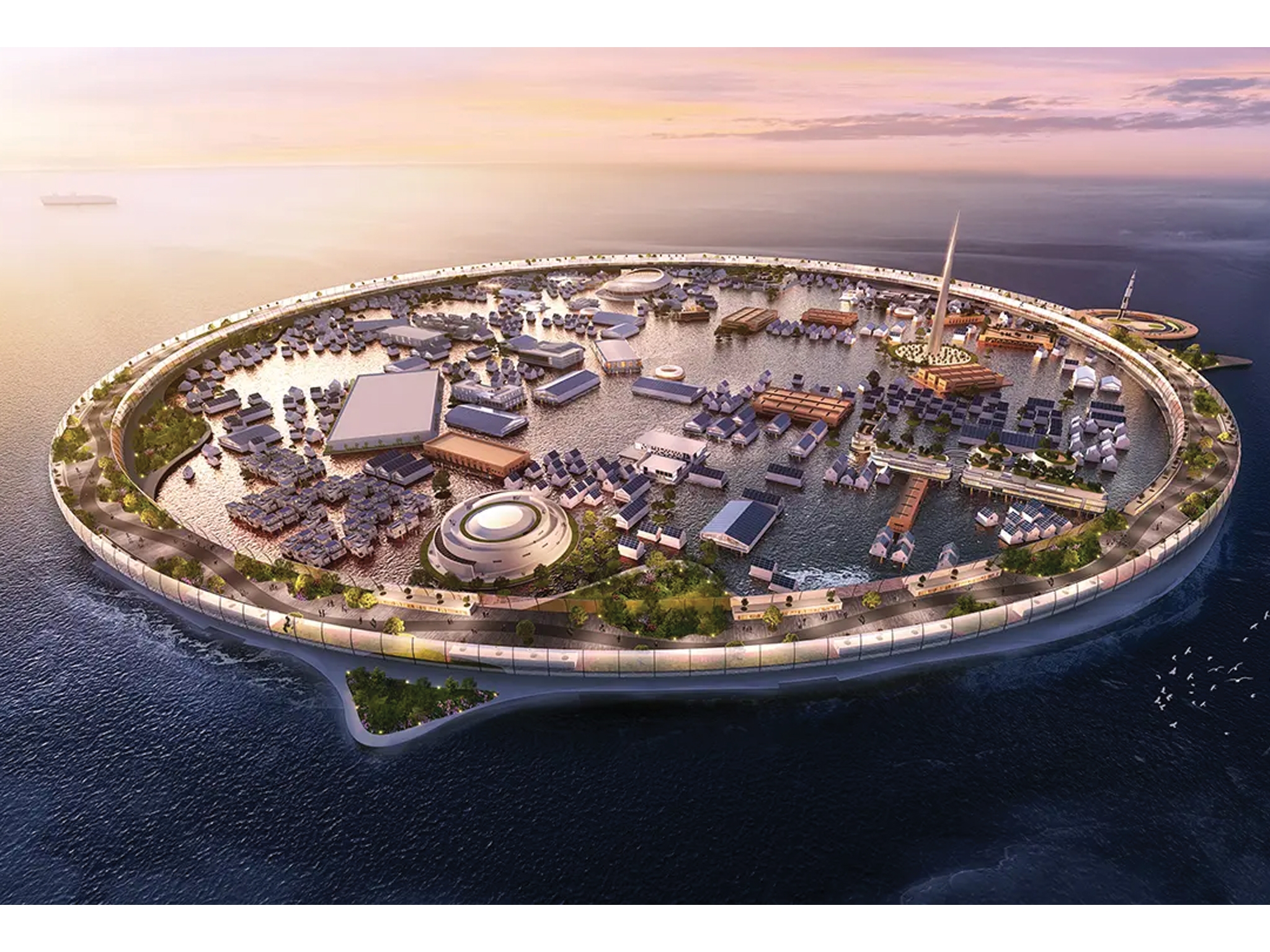 Dogen City: Japan's Conceptual Floating Metropolis