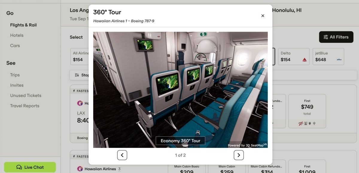 ATPCO and Renacen bring virtual tours to flight shopping