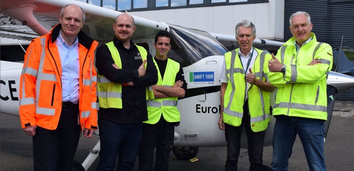 Antwerp Airport and Styl Aviation launch Benelux's first flight using Swift 100R fuel