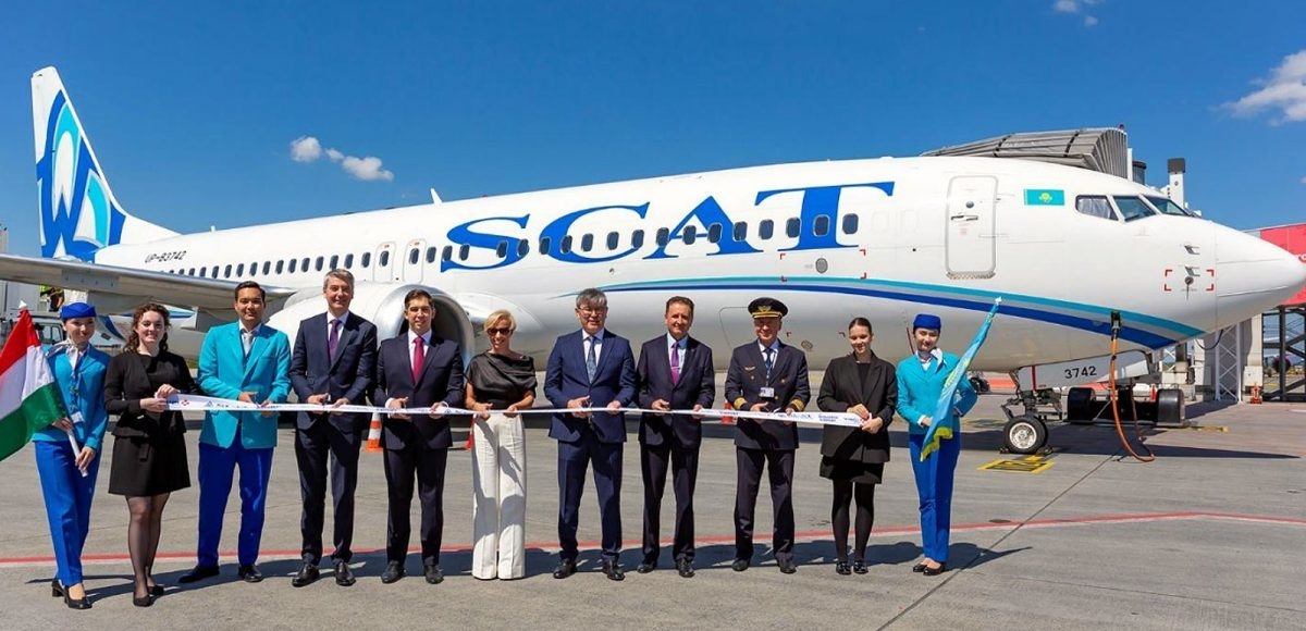 Budapest Airport: New flights from Shymkent with SCAT Airlines