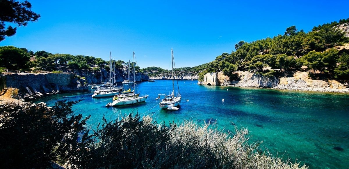Breath-taking panoramic view by the Calanques