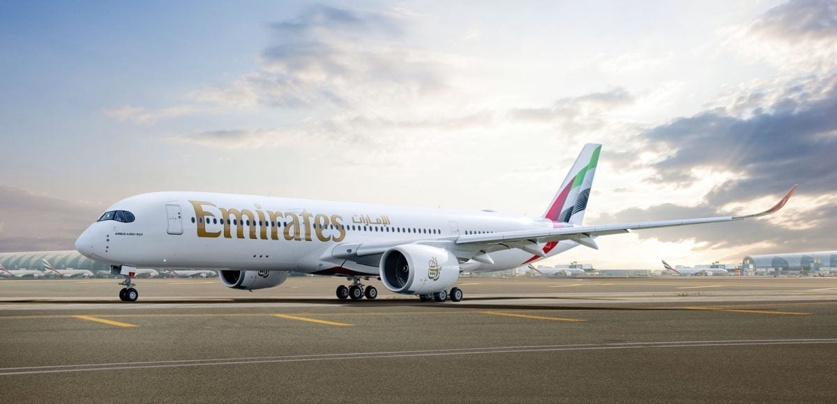 The Emirates A350 makes a debut in Amman