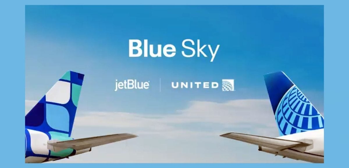 JetBlue and United announce Blue Sky