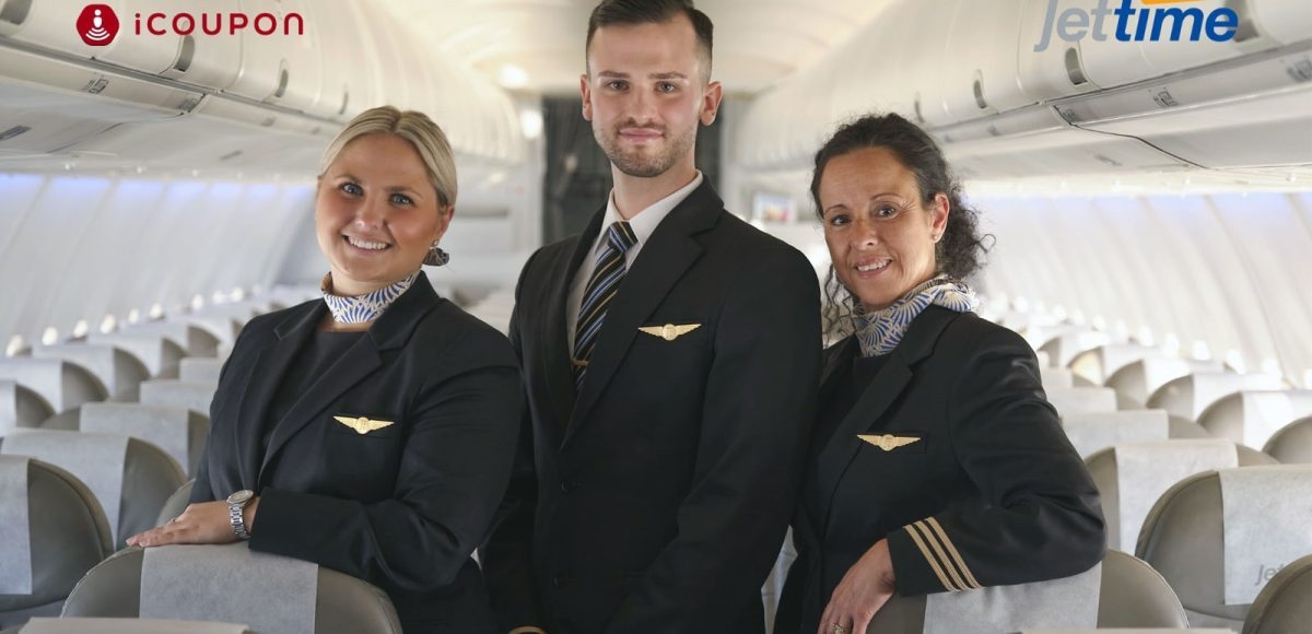 iCoupon adds charter and ACMI airline Jettime to their roster