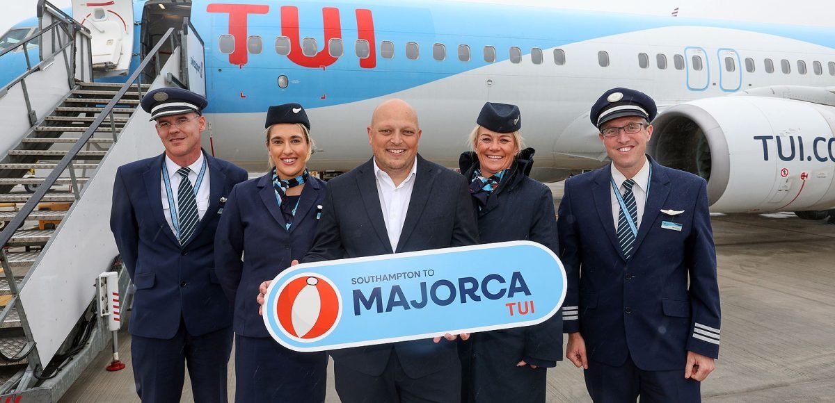 TUI Airways takes flight from Southampton Airport for first time in 15 years