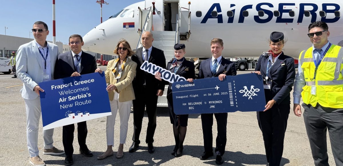 Mykonos, Air Serbia's new destination