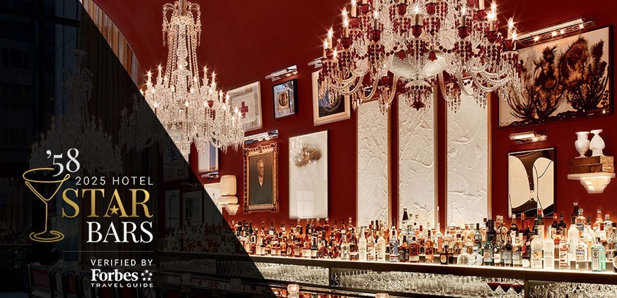Forbes Travel Guide unveils 2025 Hotel Star Bars list