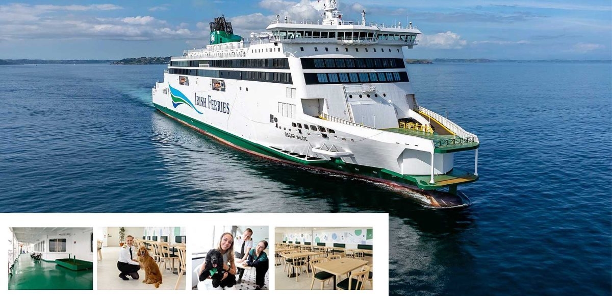 Irish Ferries launches lounges for pets and owners
