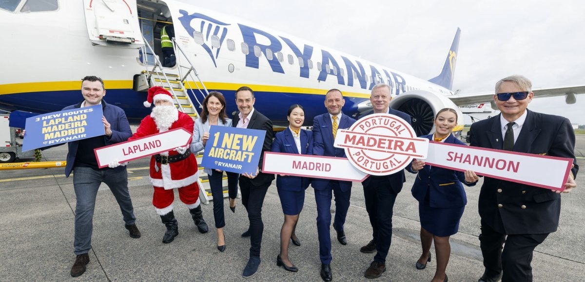 Shannon Airport welcomes Ryanair's 4th based aircraft