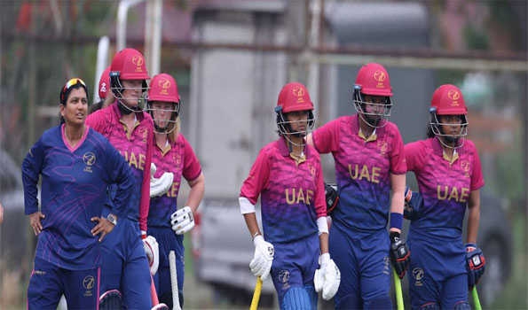 Surprise tactic pays off for UAE in Women's T20WC Qualifier
