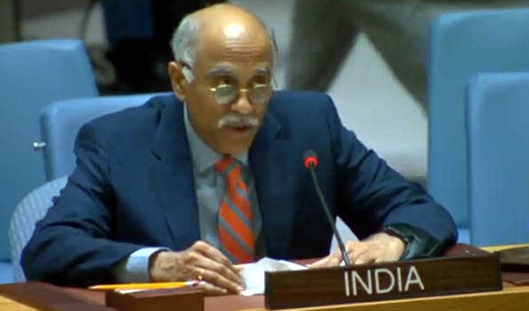 India slams Pakistan at UN over hypocrisy of sponsoring terror, speaking about protecting civilians